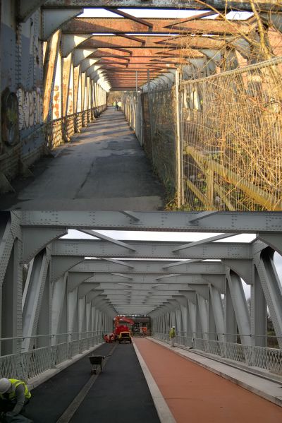 Ashton bridge - before and after