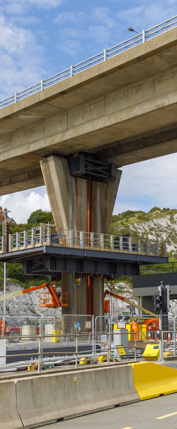 East Cliff Viaduct in Dover