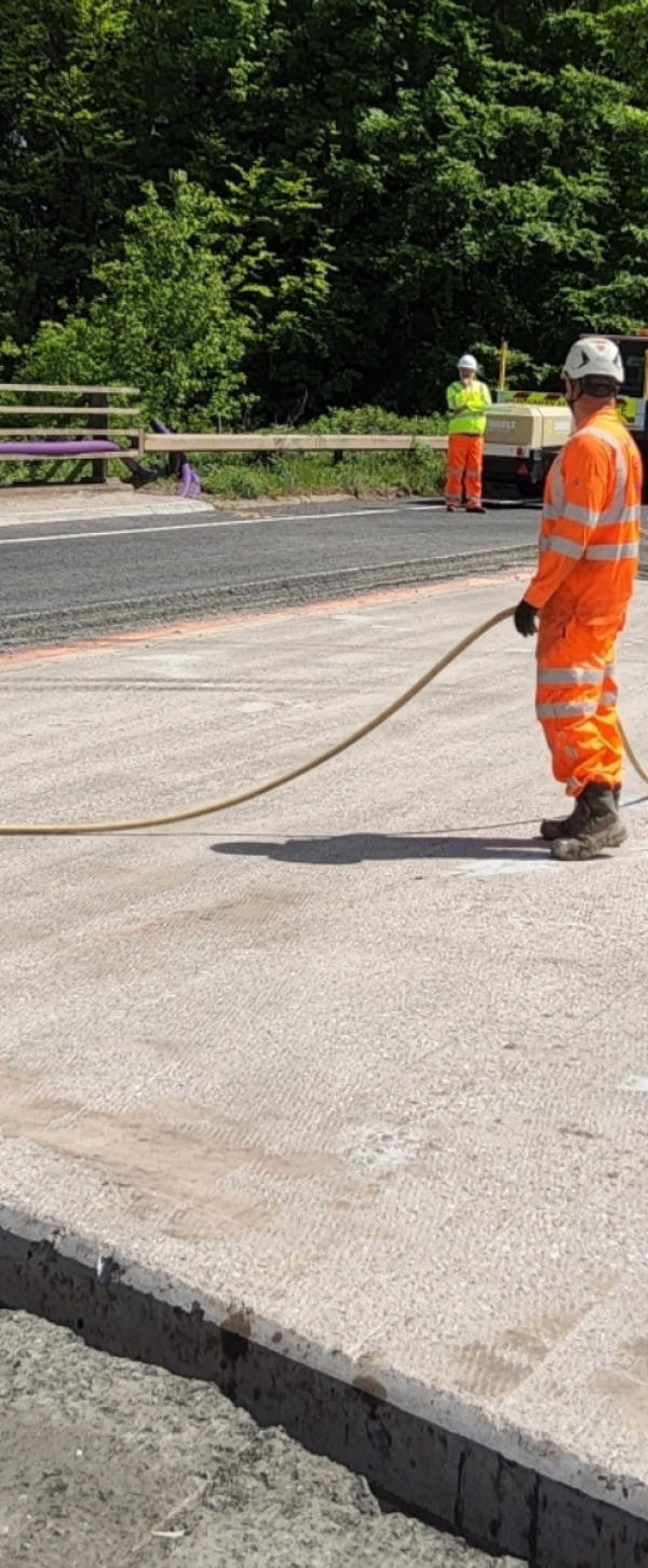 Works to the M54 Newport Road