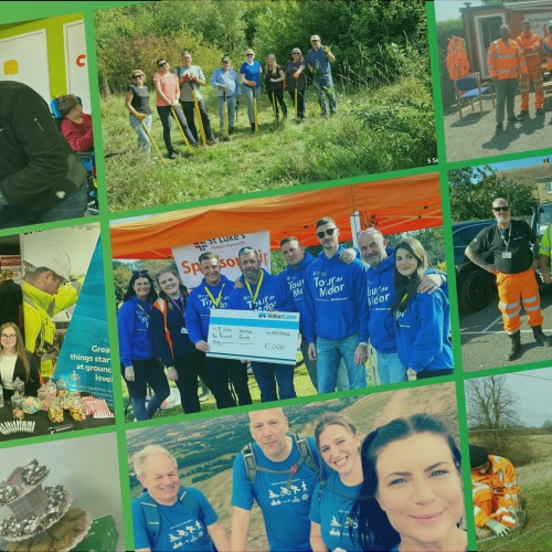 Social value activities collage