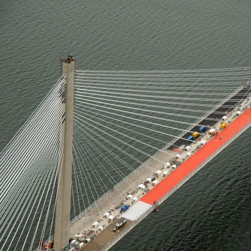 Waterproofing on Queensferry Crossing