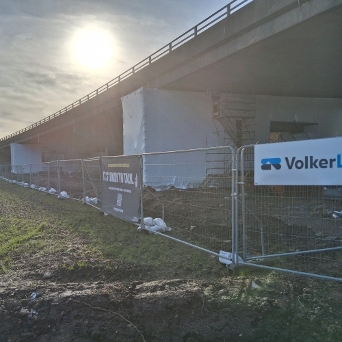 Works progressing on M9 Masterton Viaduct