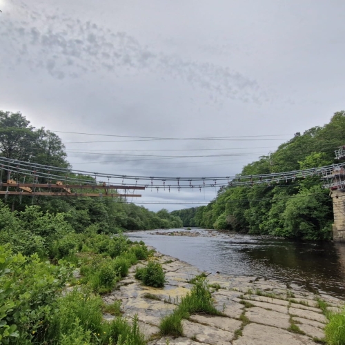 Whorlton Suspension Bridge Refurbishment