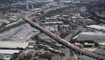 Waterproofing on M5 Oldbury