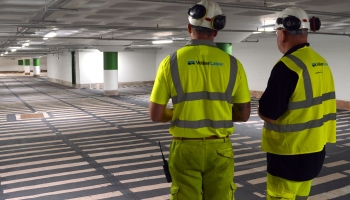 Zebra cathodic protection system at Wolverhampton Civic Centre Car Park