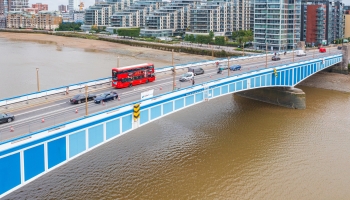 Refurbishment repair works to Wandsworth Bridge