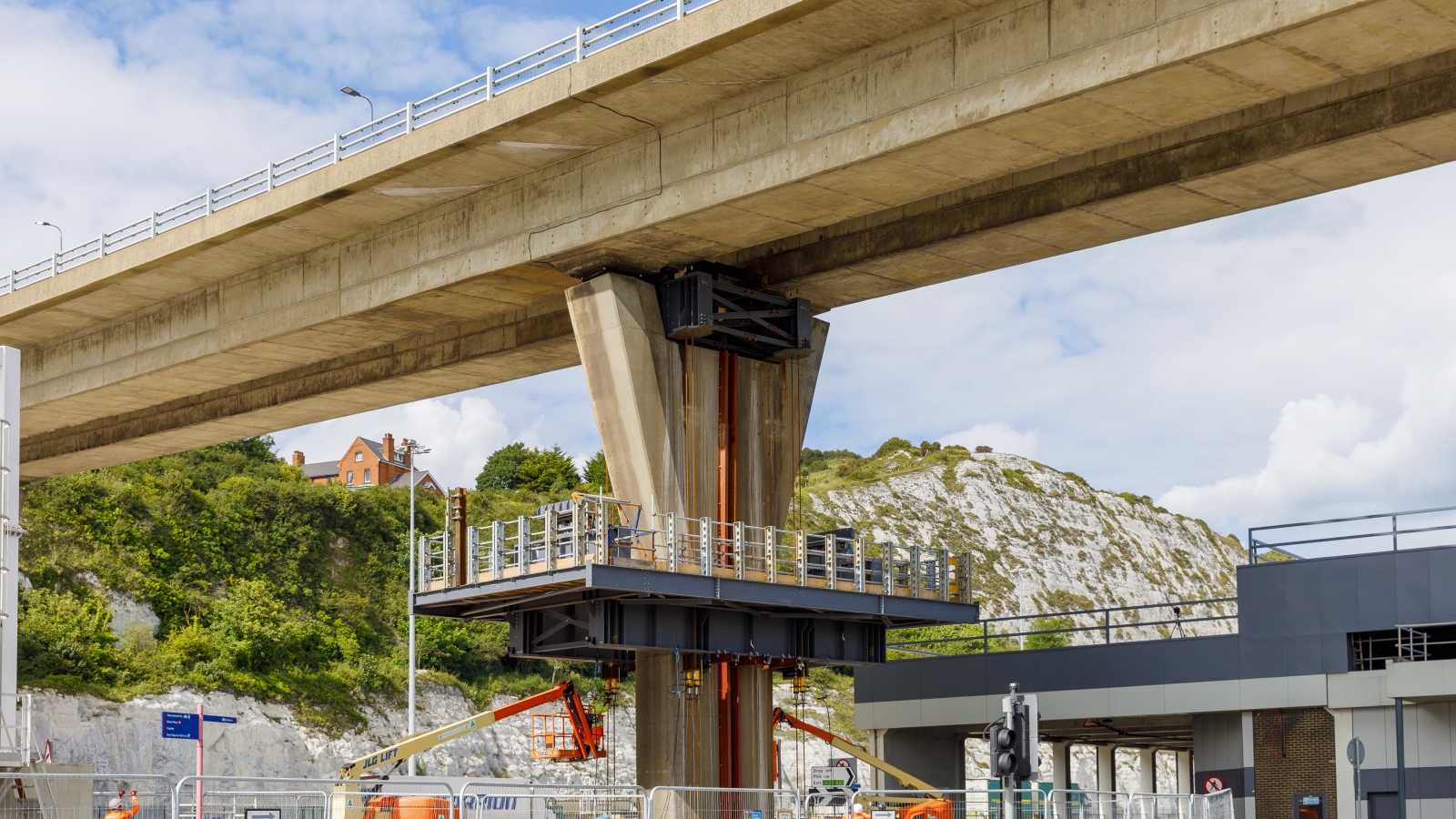 Works at the Port of Dover