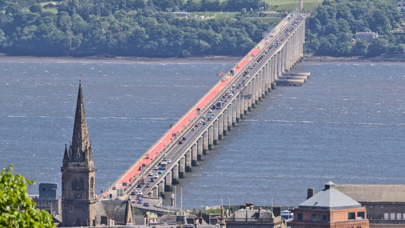 Waterproofing on Tay Road Bridge