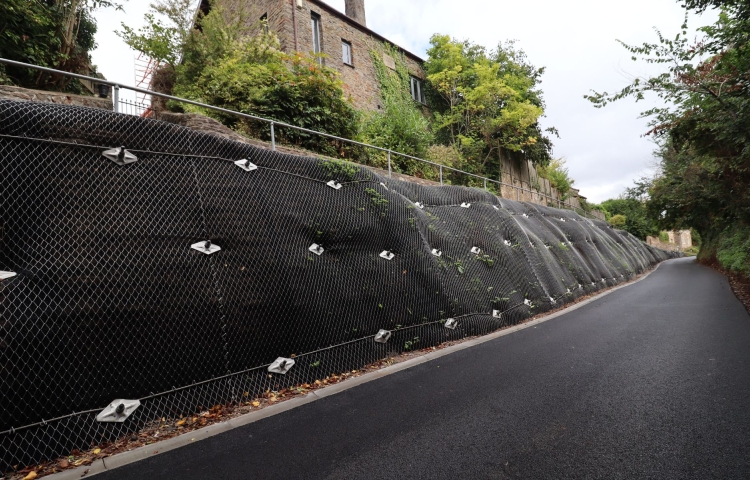 Upper Stanton Road after works