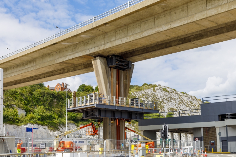 Works at the Port of Dover