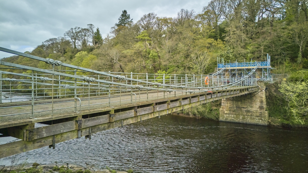 Whorlton Suspension Bridge