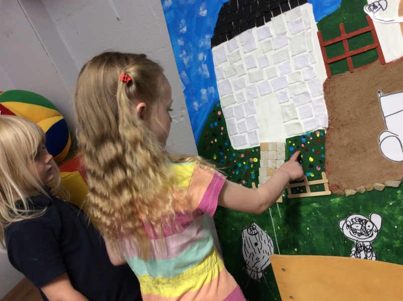 Primary school artwork creation