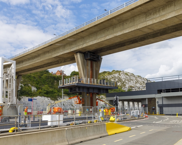 East Cliff Viaduct in Dover
