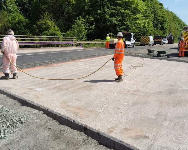 Works to the M54 Newport Road