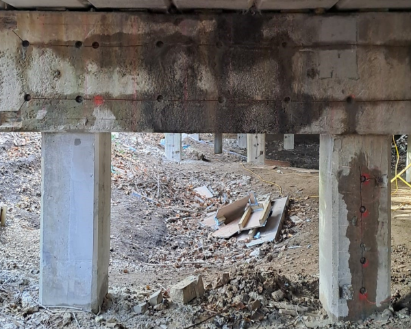 concrete beam