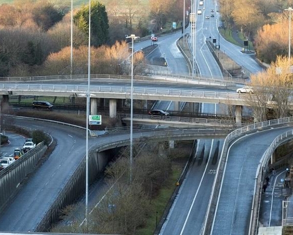 A167(M) Central Motorway 