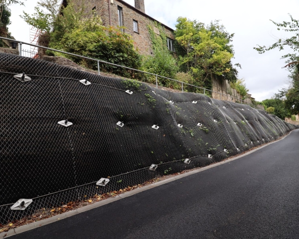 Upper Stanton Road after works