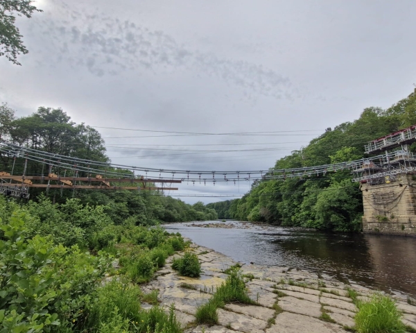 Whorlton Suspension Bridge Refurbishment
