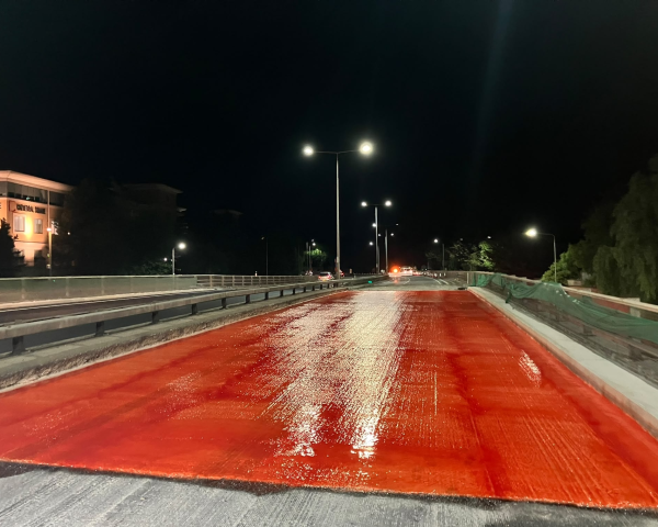 Waterproofing applied on the A3 Dennis Interchange