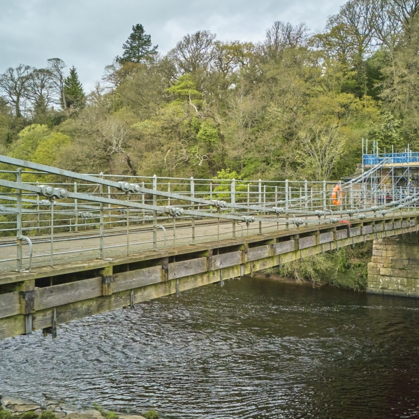 Whorlton Suspension Bridge
