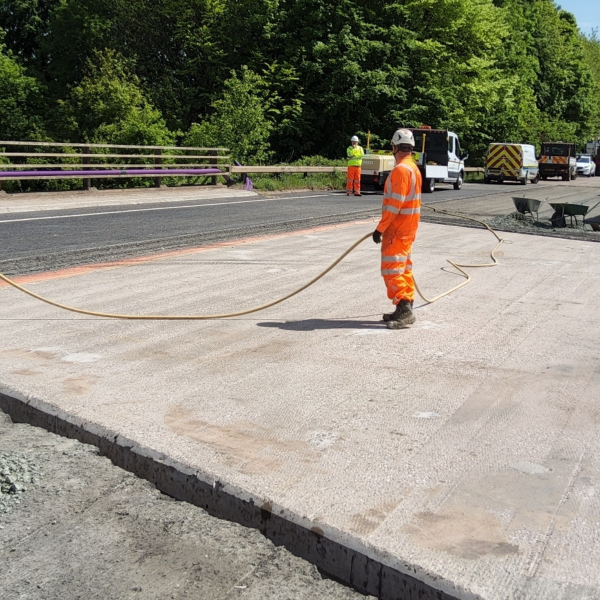 Works to the M54 Newport Road