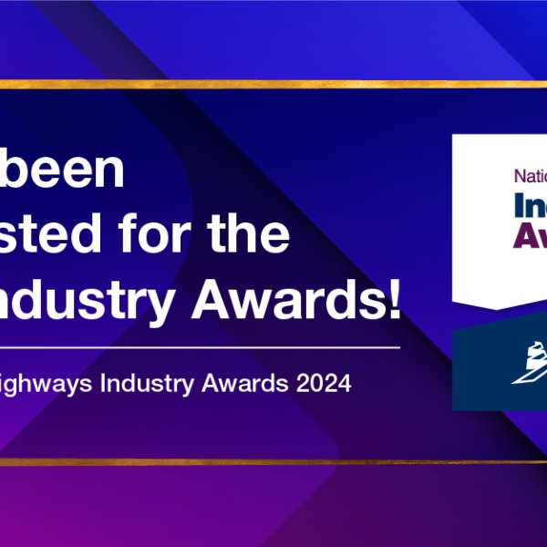 VolkerLaser shortlisted for the 2024 National Highways Industry Awards