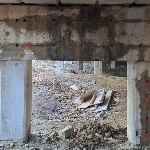 concrete beam