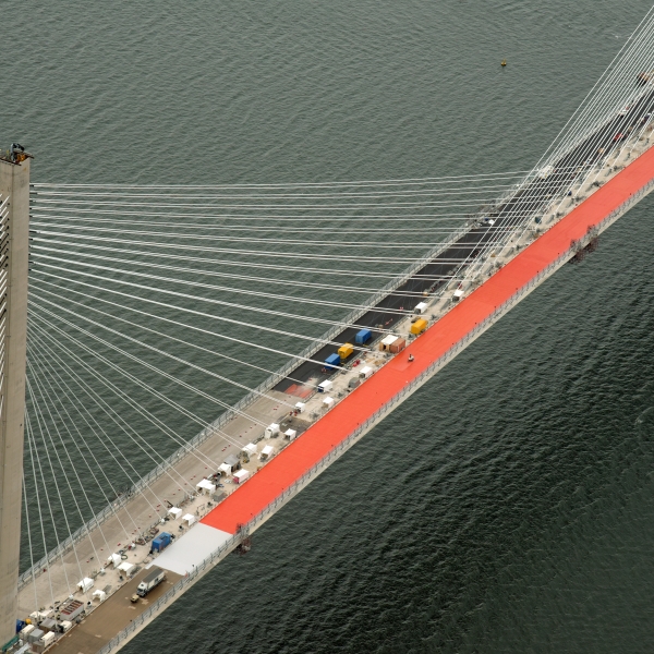 Queensferry Bridge in Scotland