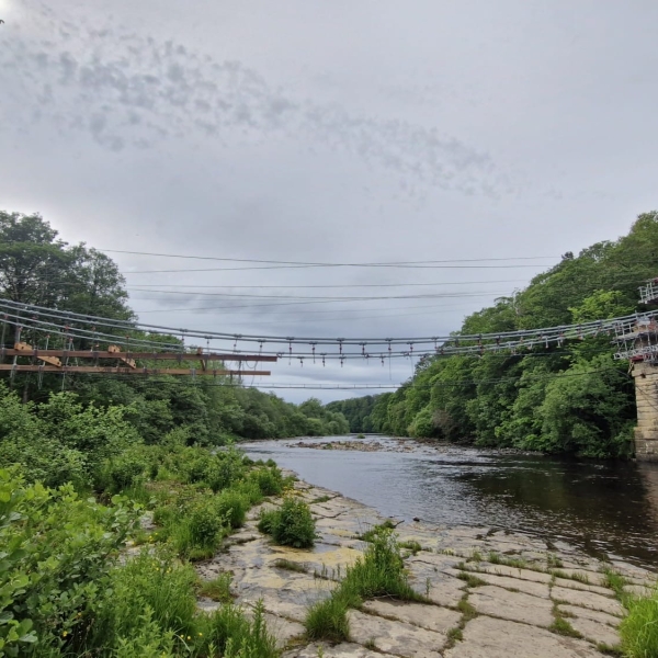Whorlton Suspension Bridge Refurbishment