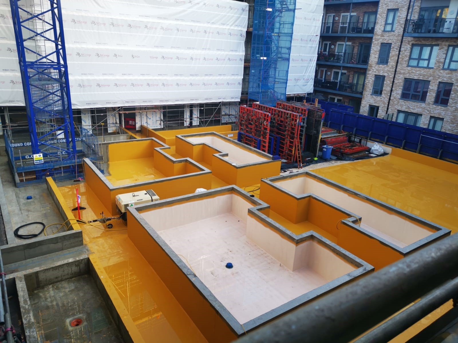 Roofing on Beaufort Park