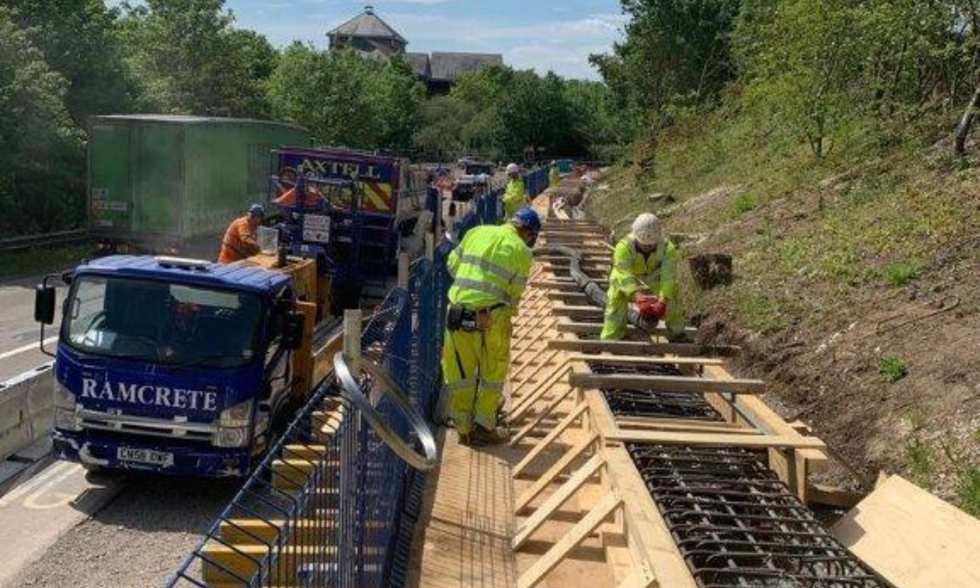 A3 Stoke interchange works 2
