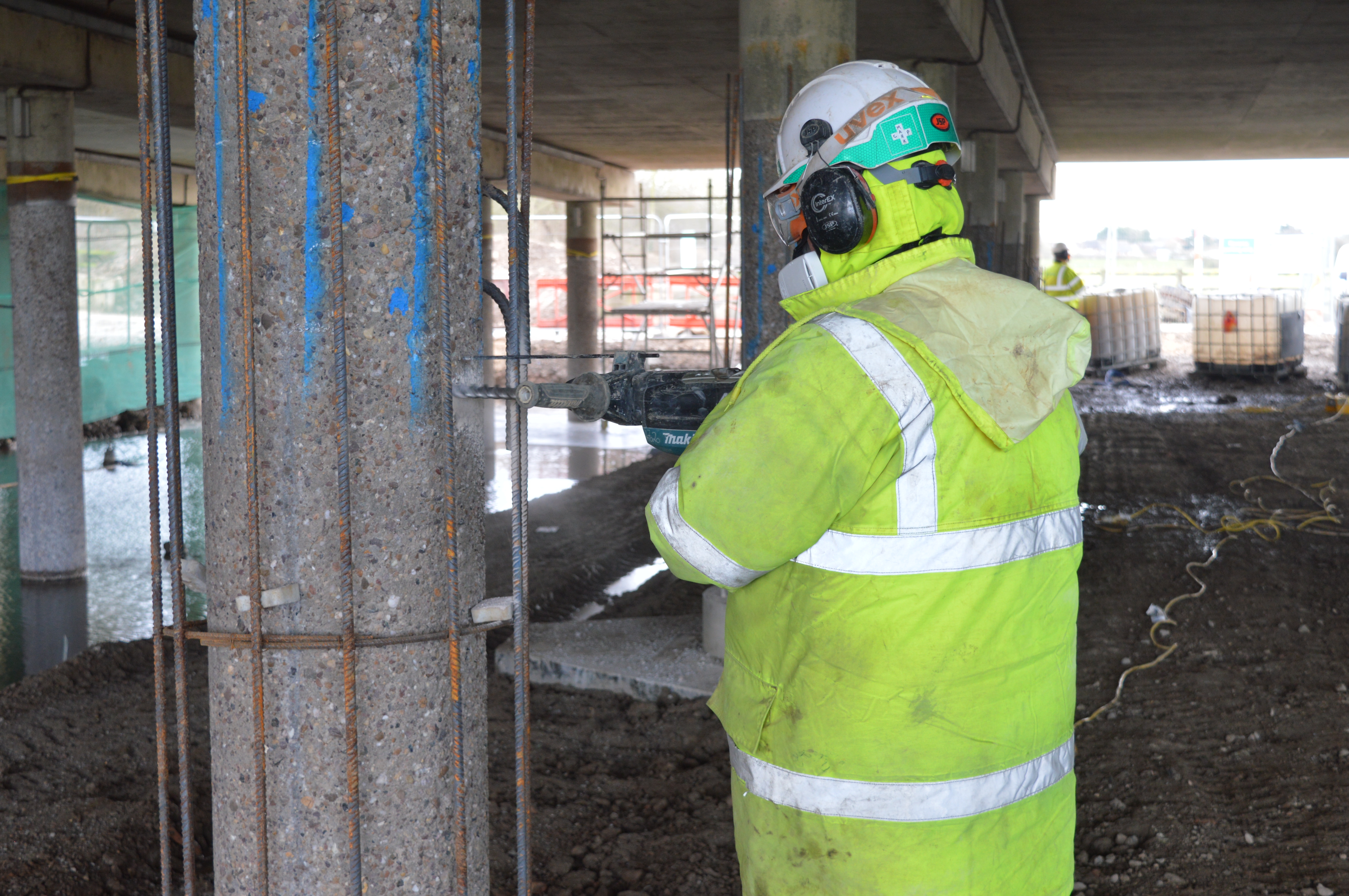 Works on the M1 River Trent Viaduct