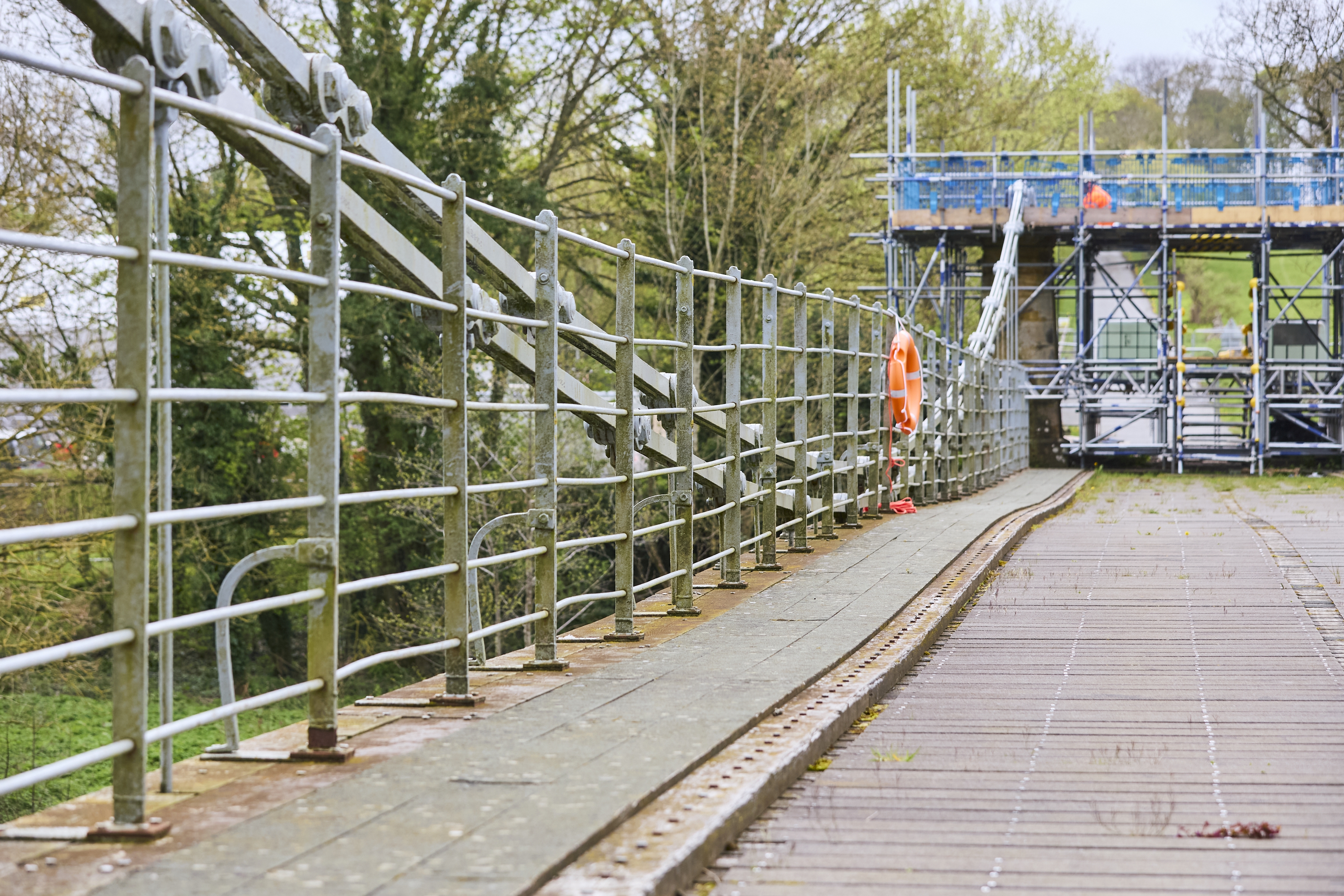 Whorlton Suspension Bridge