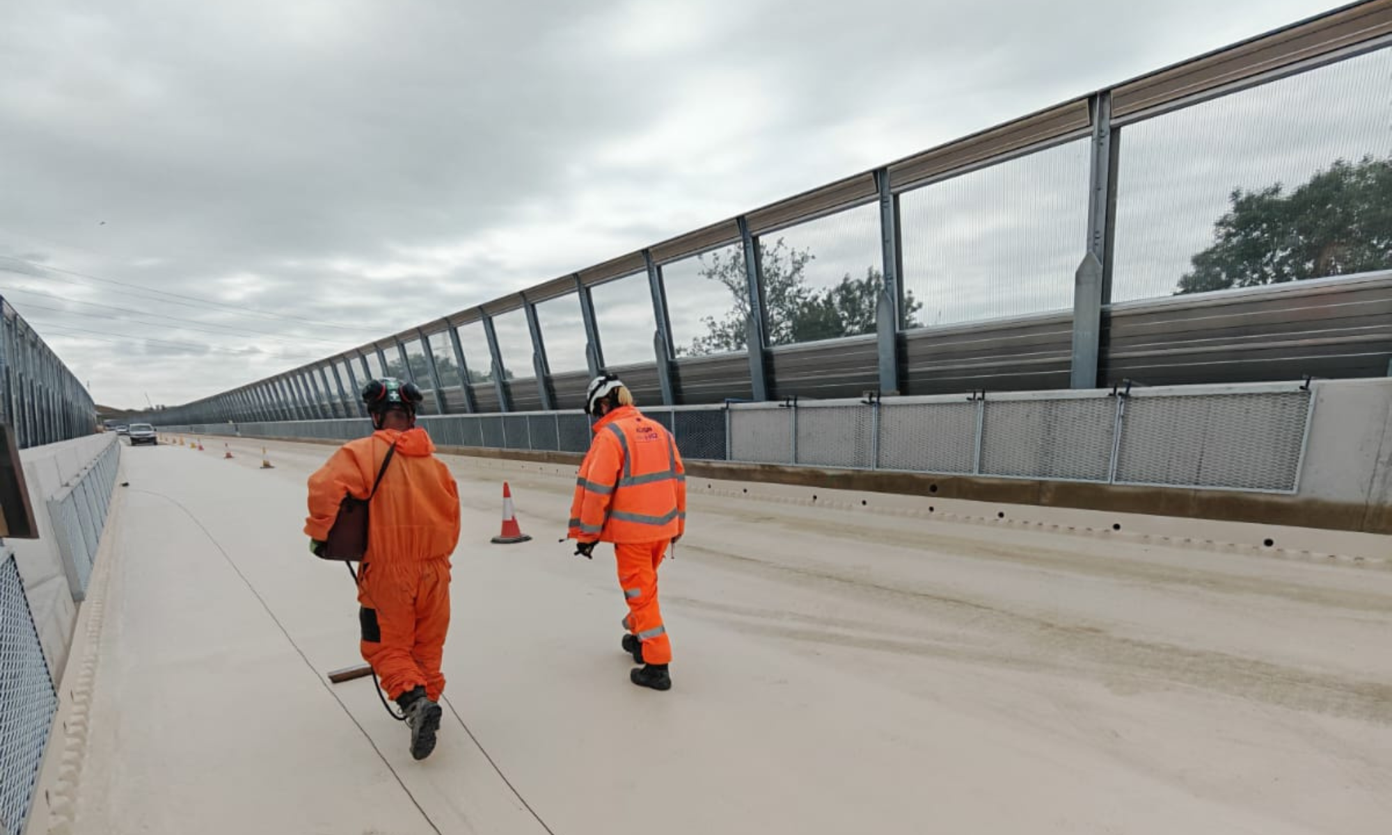 Colne Valley Viaduct works