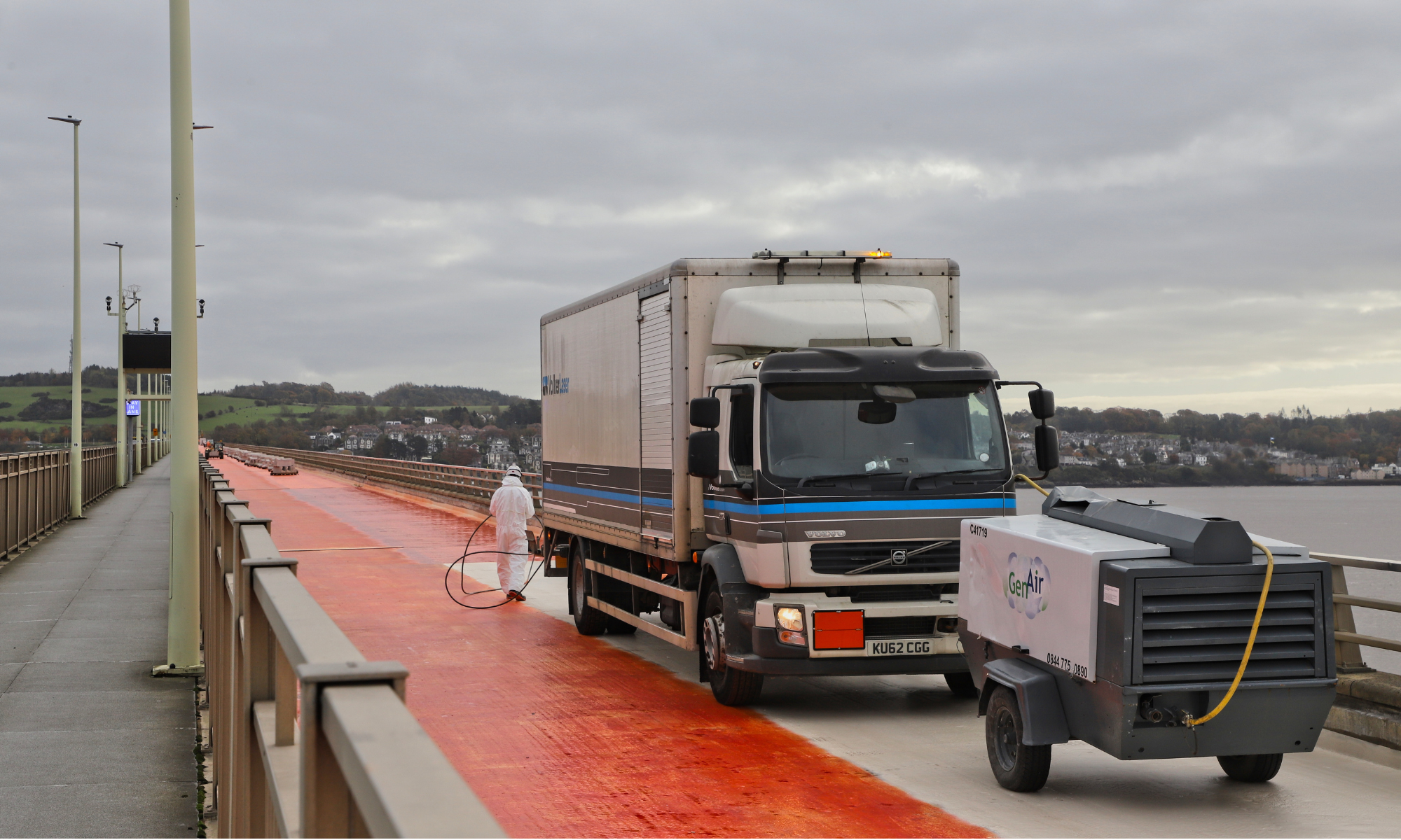 Waterproofing application in Scotland