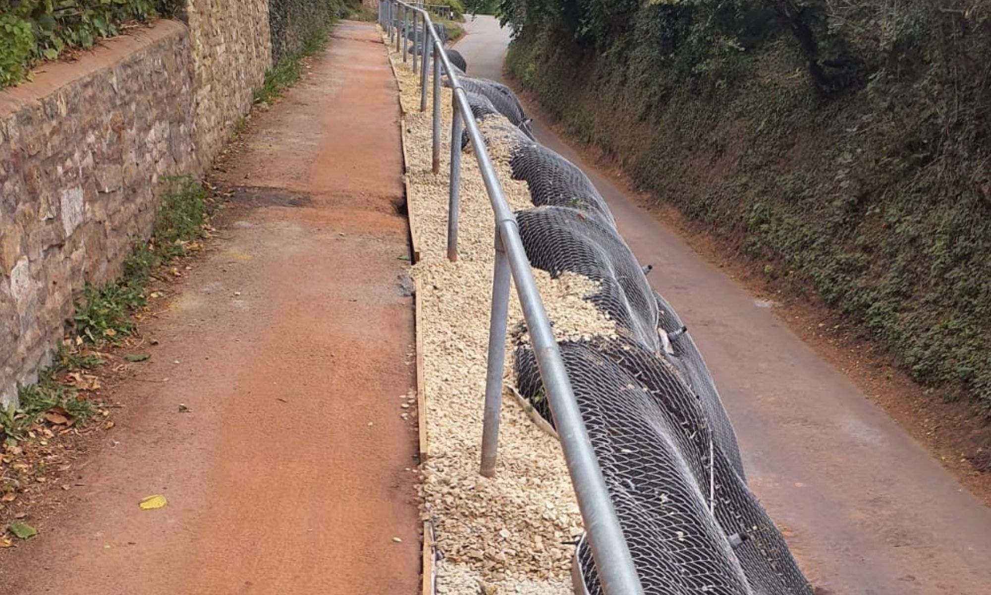 Upper Stanton Road after works