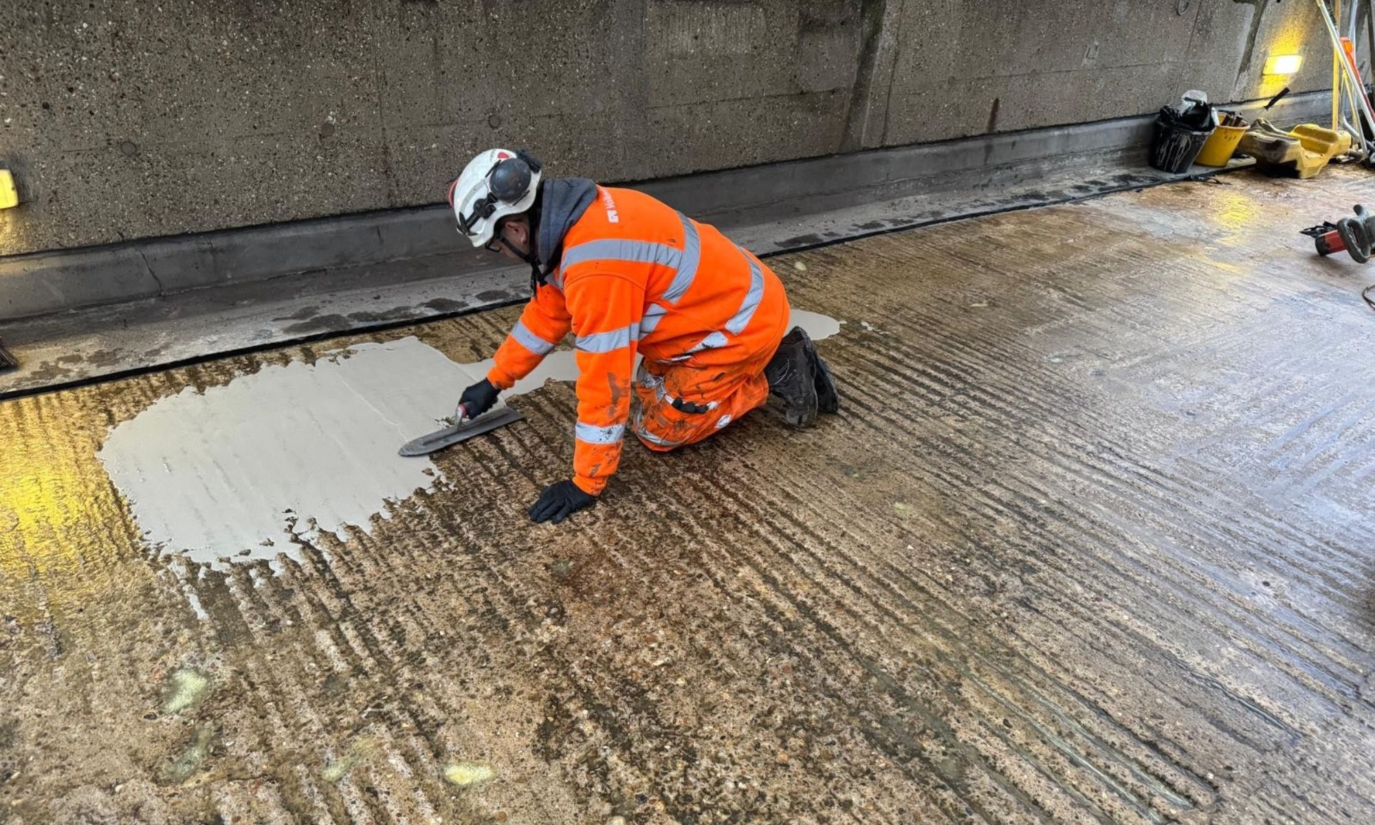 Refurbishment works at Golden Lane