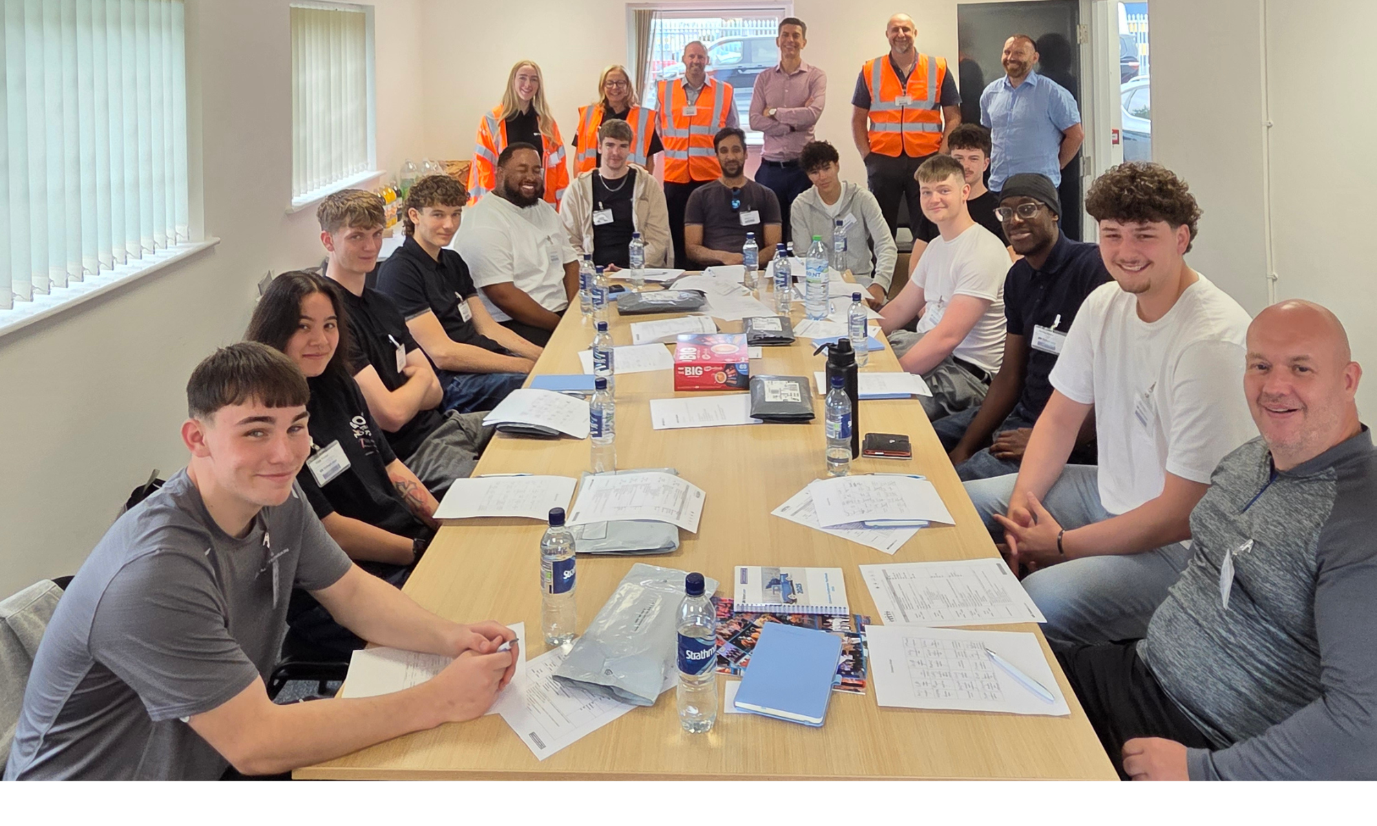 Apprentices in our training zone