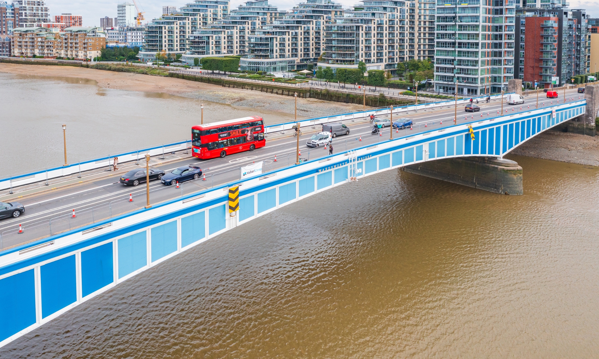 Refurbishment repair works to Wandsworth Bridge