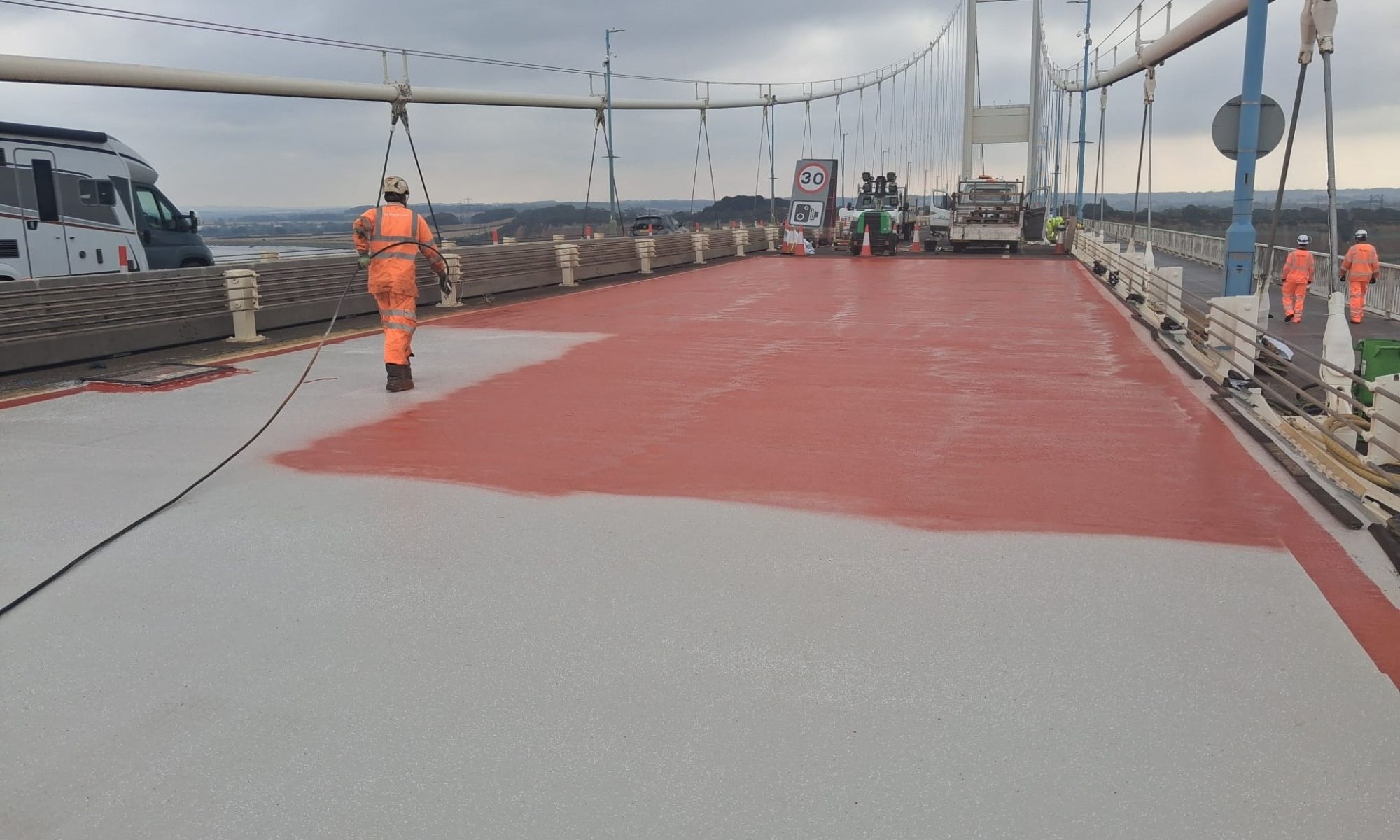 M48 Severn Bridge works 