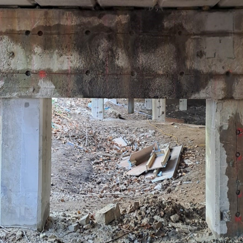 concrete beam