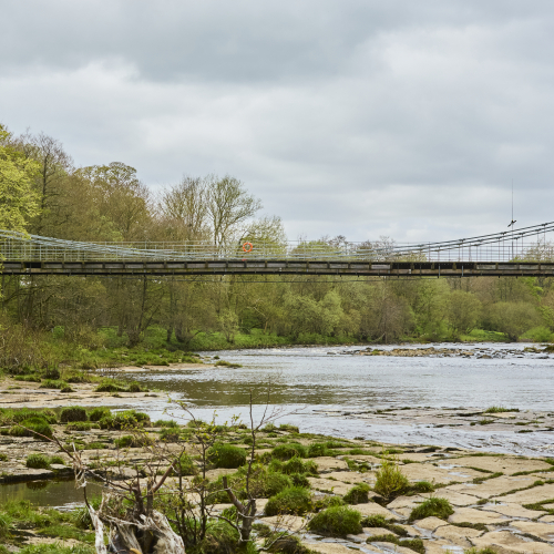 Whorlton Suspension Bridge 