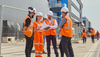 Group of VolkerWessels UK employees