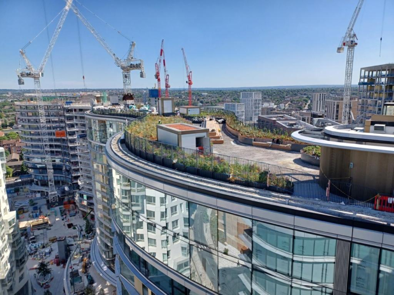 Battersea roof project