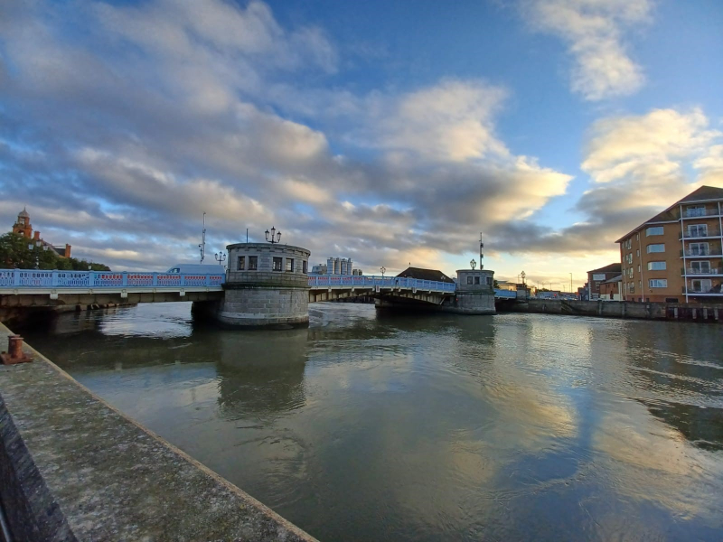 Haven Bridge works