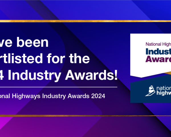 VolkerLaser shortlisted for the 2024 National Highways Industry Awards