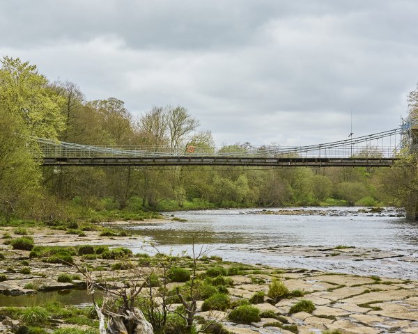 Whorlton Suspension Bridge 