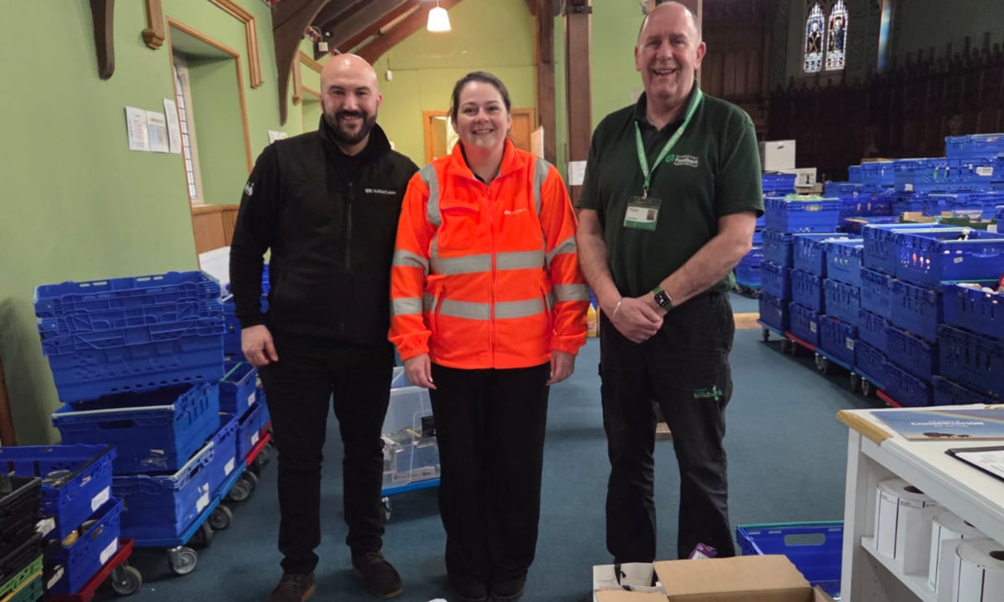 Dundee foodbank donation