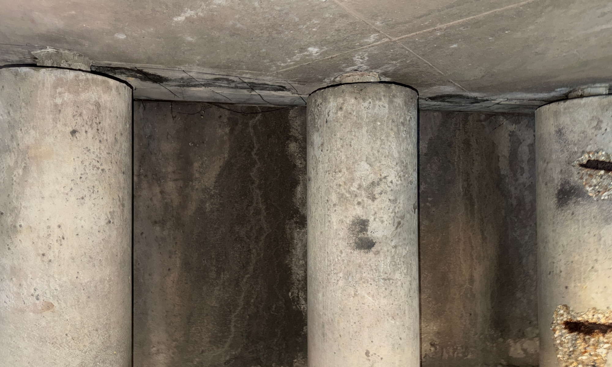 Works area on M5 Oldbury Viaduct